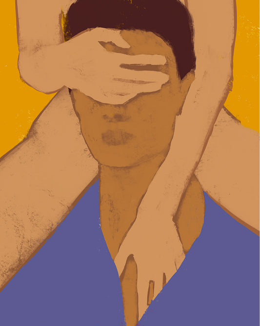 print "open your heart"