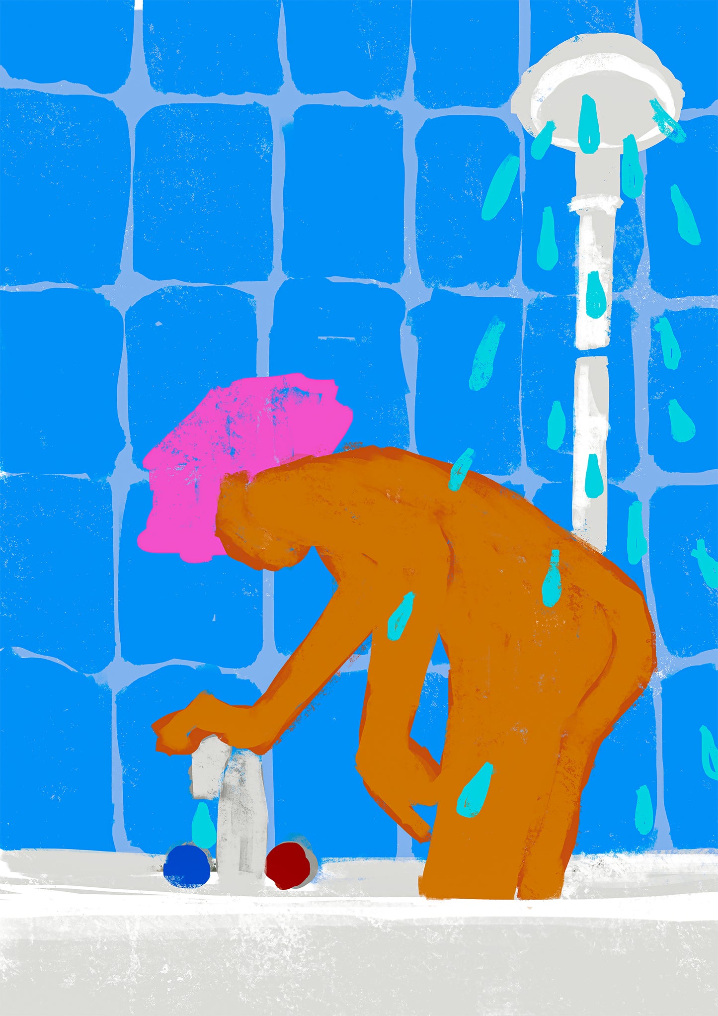 print "shower"