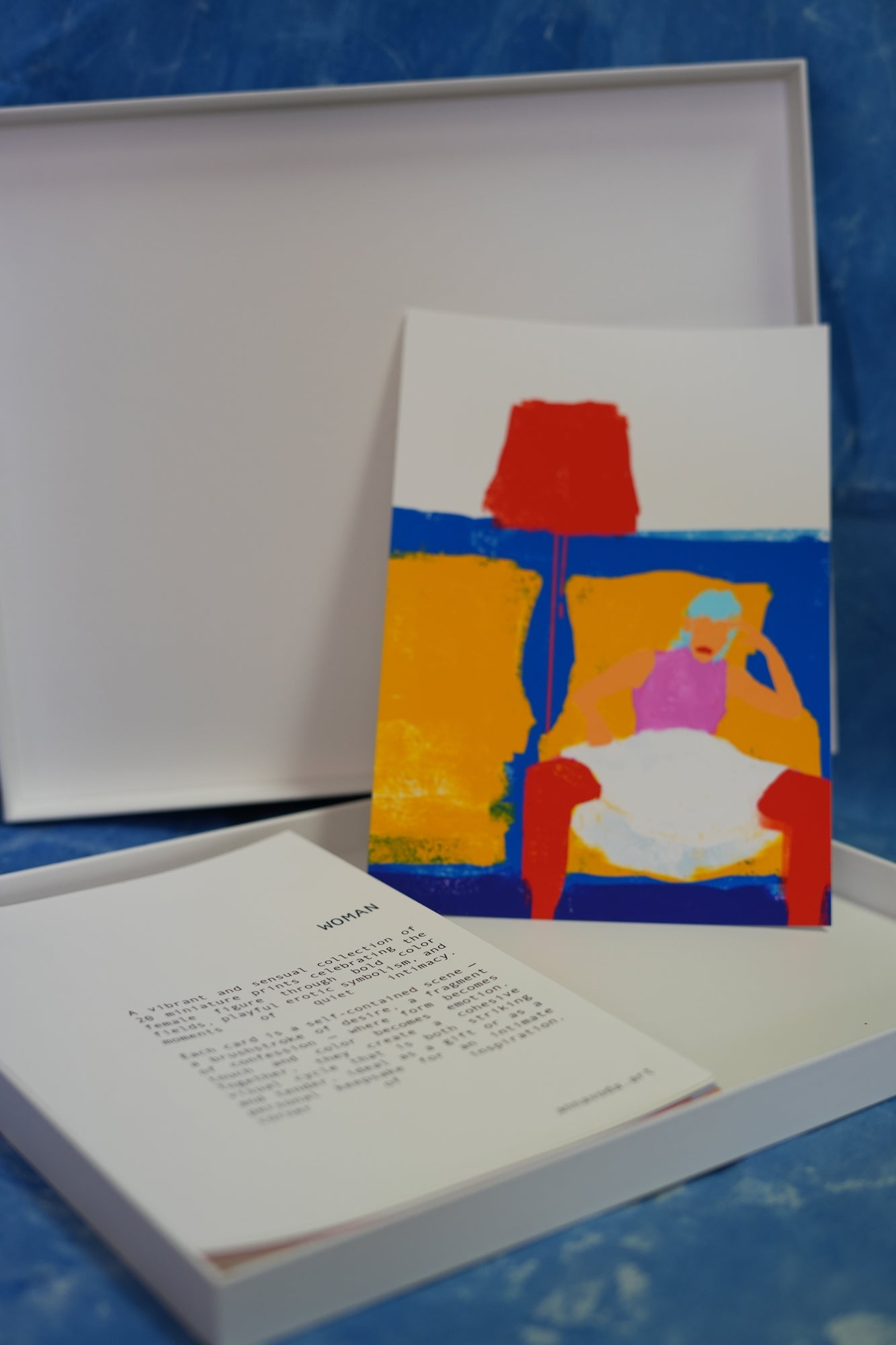 WOMAN. collectible cards