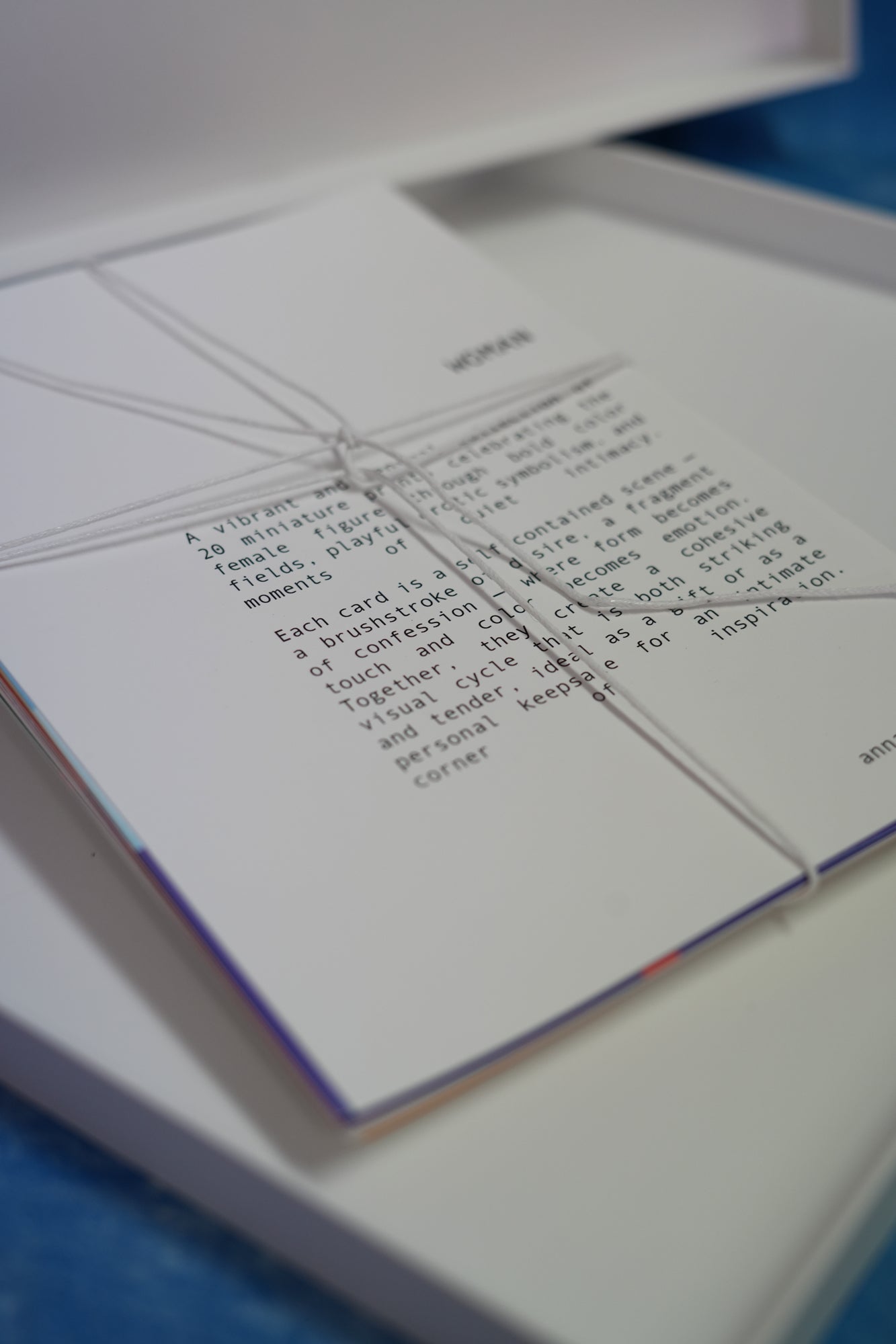 WOMAN. collectible cards